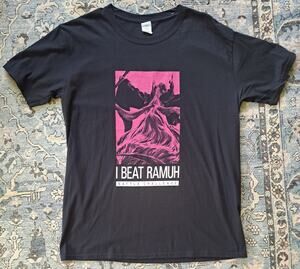 RARE HTF Final Fantasy XIV Online Battle Challenge "I Beat Ramuh" Size L Large